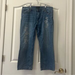 Who What Wear Jeans w/ Embroidery